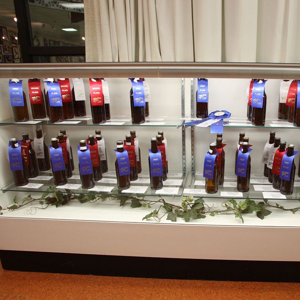 Wine Competition Display Topsfield Fair 2019
