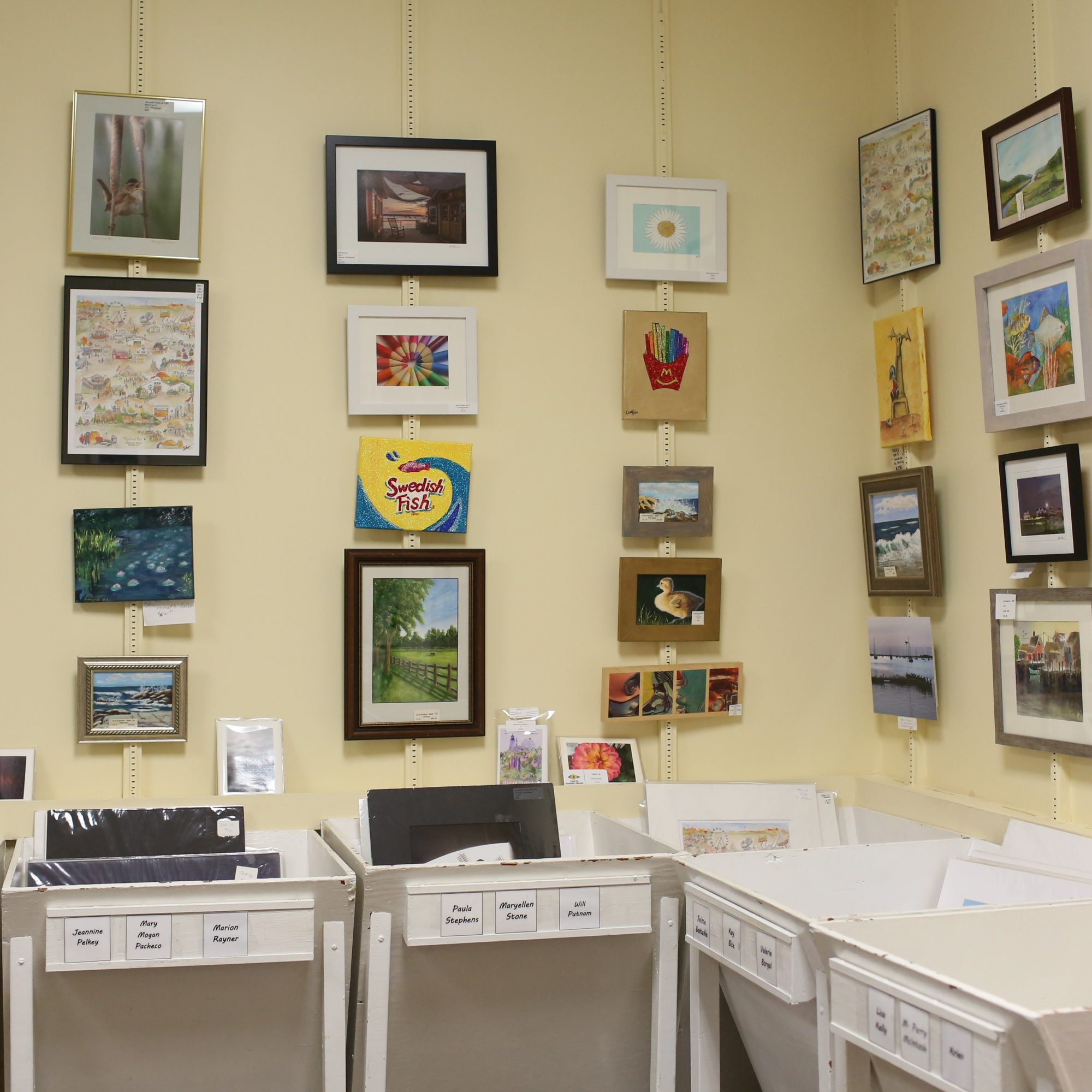 Fine Arts Sales Room - Topsfield Fair - 2023