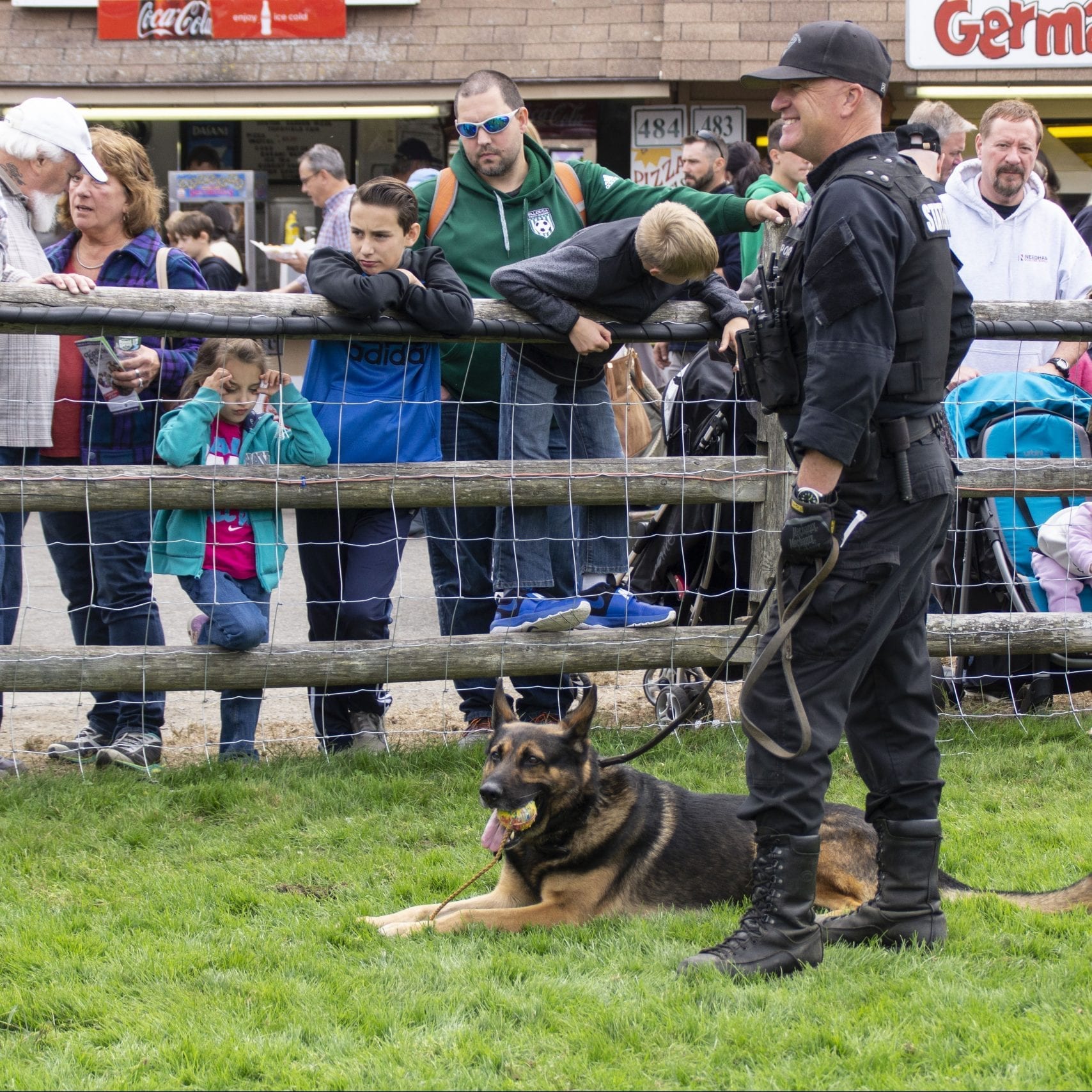State Police, K9 Demonstration, Farmyard
